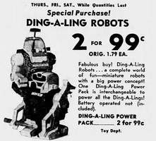 Ding-A-Ling Robot