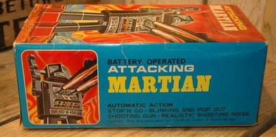 Attacking Martian Robot